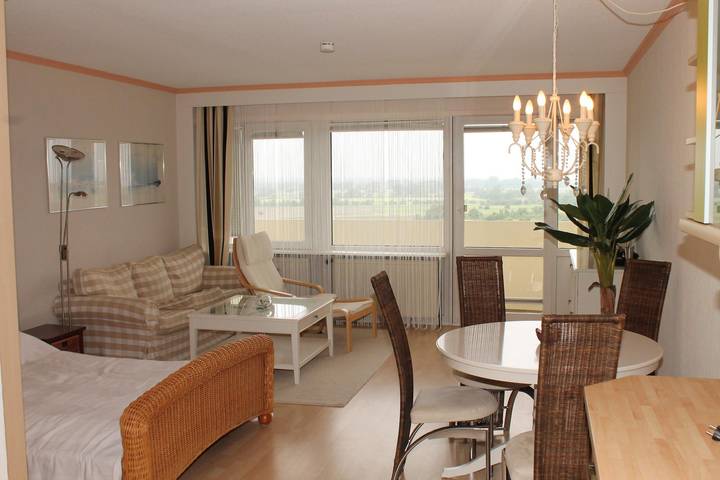Ferienwohnung für 2 Personen, mit Meerblick und Balkon sowie Balkon/Terrasse in Schönberg