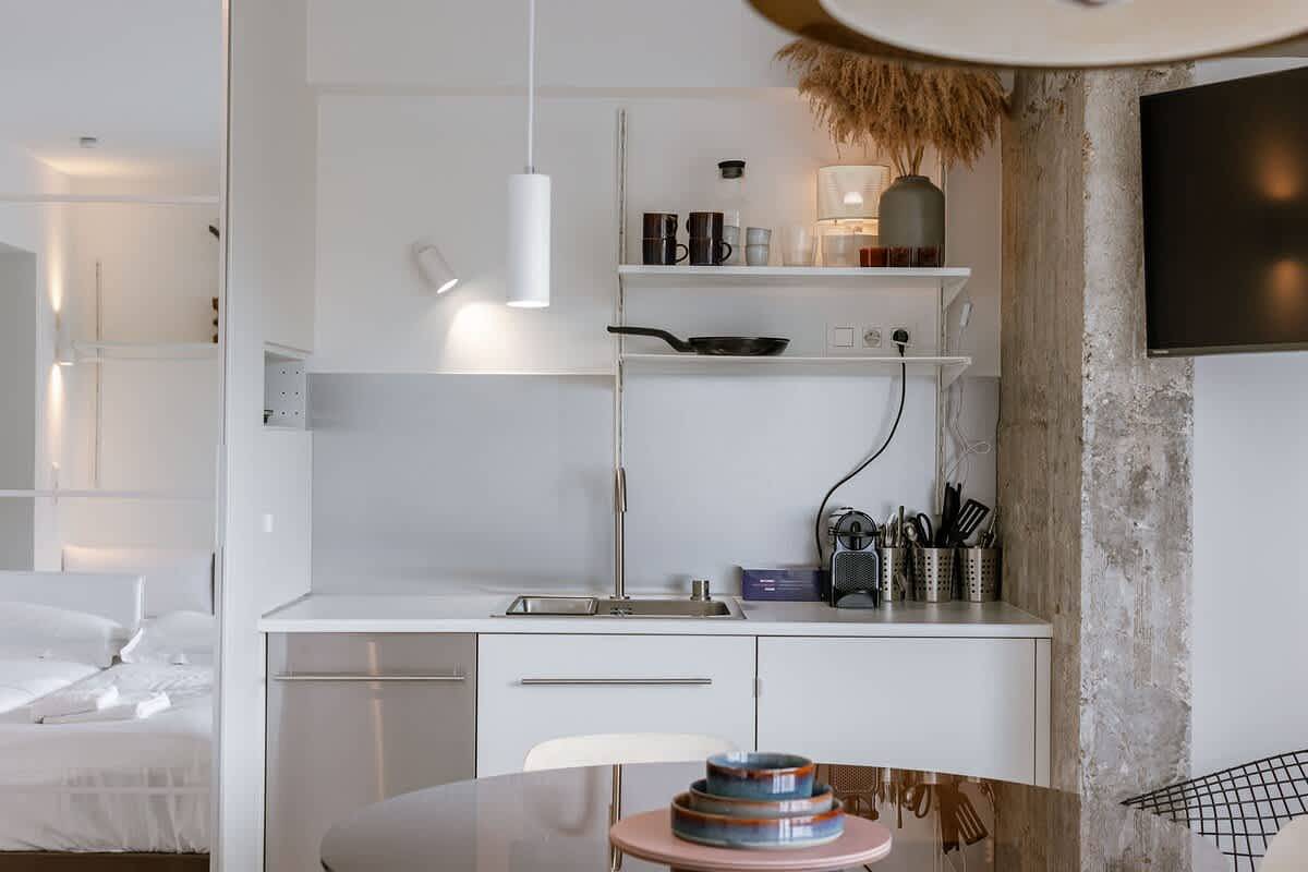 Ganze Ferienwohnung, Coastal studio - beach access a few steps away & kitchen in Knokke-Heist, Belgische Küste