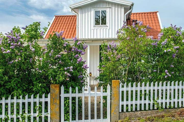 Ferienhaus für 8 Personen, mit Balkon und Garten