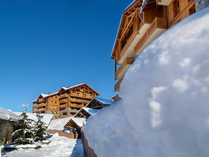 Appart’hôtel pour 4 personnes, avec sauna et piscine ainsi que jacuzzi et terrasse, animaux acceptés à Peisey-Nancroix - 4