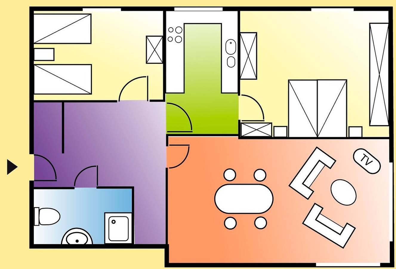 Ganze Ferienwohnung, Ferienwohnung Struve Nr. 3 in Westfehmarn, Petersdorf auf Fehmarn