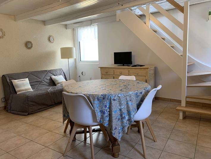 Fischerhaus mit Terrasse, nahe Strand & Geschäften, 2 Pers., Parkplatz, ruhige Lage in Trégastel in Trégastel, Rosa Granitküste