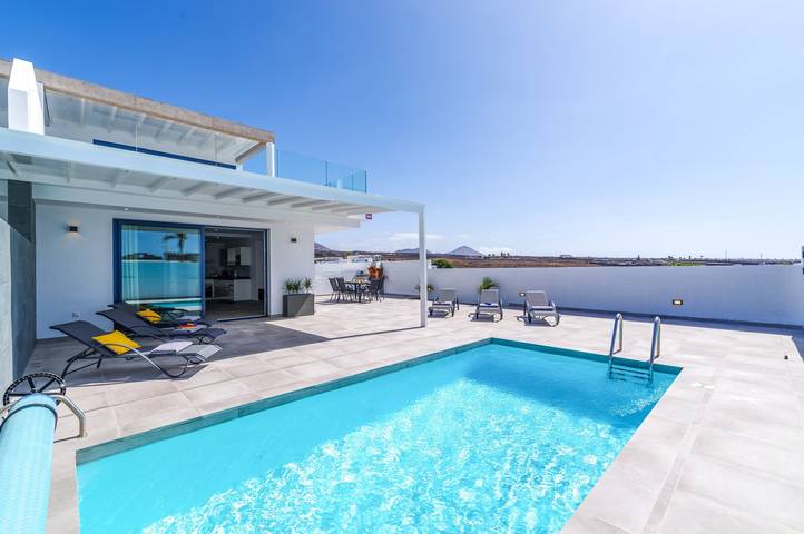 Villa für 6 Personen, mit Garten