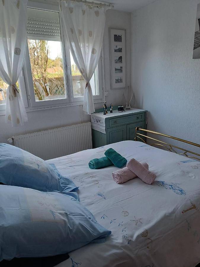 Location de vacances pour 2 personnes, avec vue et terrasse à Saint-Valery-sur-Somme