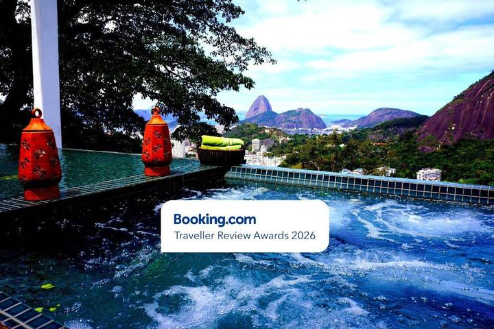 Casas e apartamentos de temporada para 2 pessoas, com terraço e piscina e ainda jardim and vista em Santa Teresa (RJ)