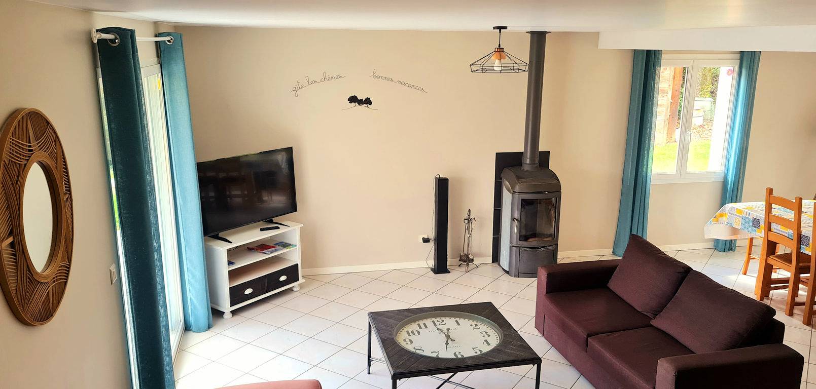 Gîte Les chênes 8 pers. Loubressac avec piscine, Wifi, babyfoot in Loubressac, Lot