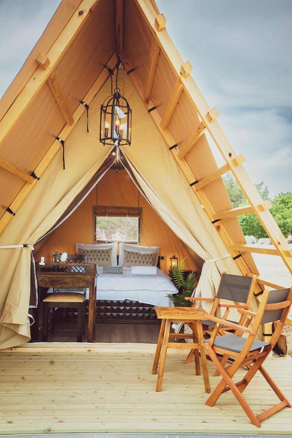 Camping für 2 Personen, mit Ausblick und Garten sowie Sauna, mit Haustier in Saaremaa - 3