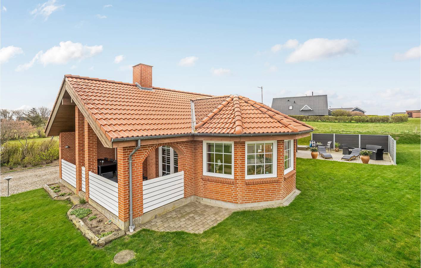 Ferienhaus für 8 Personen mit Terrasse in Underbjerg, Limfjord in Westjütland