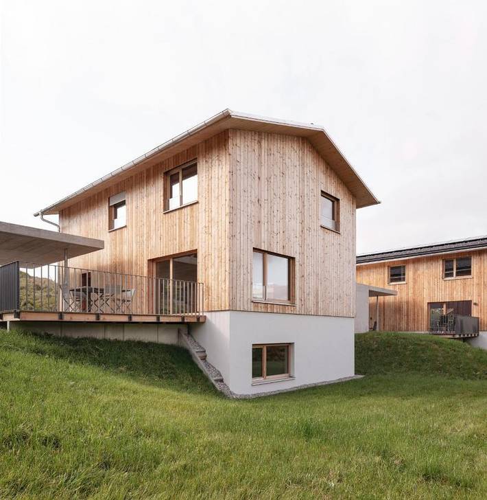 Ferienhaus für 6 Personen, mit Terrasse und Garten sowie Ausblick in Bad Kohlgrub