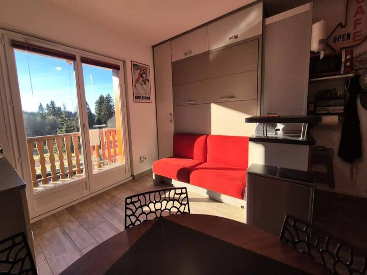 Appartement entier, Studio à Revard avec accès aux pistes in Le Revard, Les Déserts
