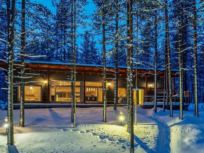 Koukunmaja in Kuusamo, Nordösterbotten
