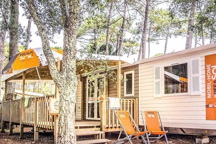 Camping para 8 personas en Messanges