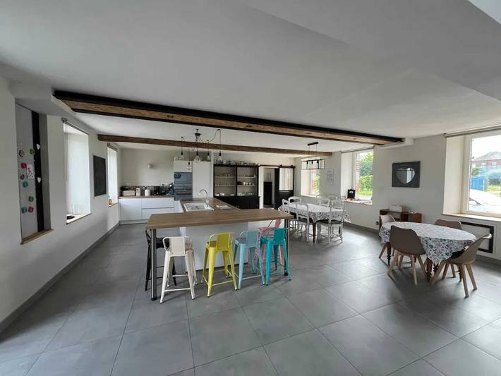 Location de vacances pour 14 personnes, avec terrasse dans Parc naturel régional de l'Avesnois - 2