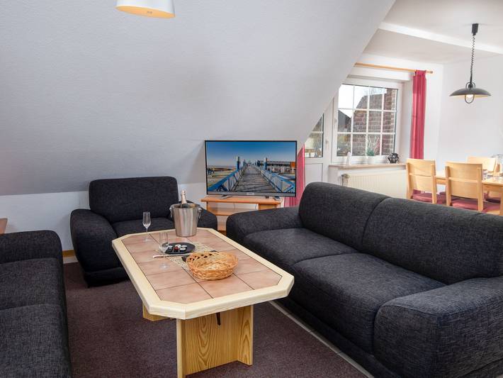 Ferienwohnung für 4 Personen, mit Garten und Balkon in Norden und Umgebung - 2