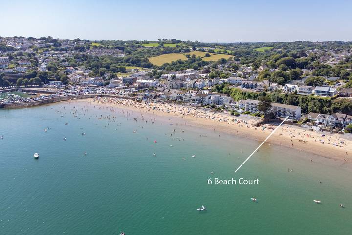 Ganze Wohnung, Ferienwohnung für 4 Personen mit Meerblick in Saundersfoot, Pembrokeshire