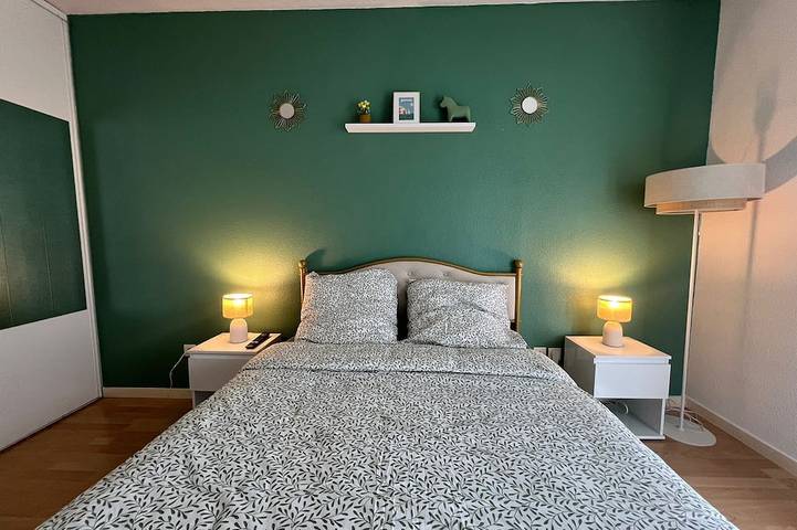 Ganze Wohnung, Small 2P cocoon with swimming pool and private parking! in Touques, Lisieux und Umgebung