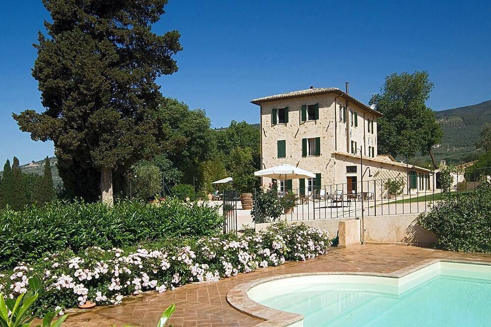 Natur und Kunst, das Bio-Ferienhaus im grünen Umbrien in Spello, Perugia Provinz