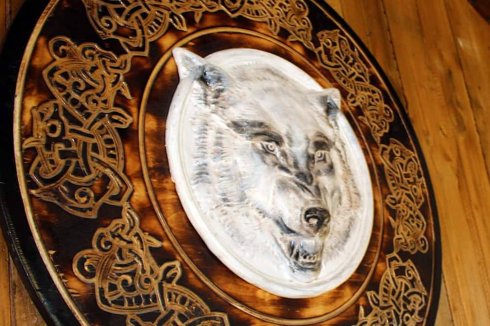 Chambre Viking Lodge Medievale in Lantignié, Beaujolais