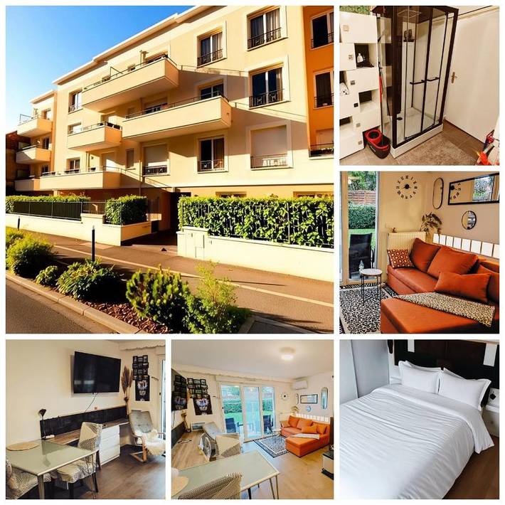 Gîte pour 4 personnes, avec vue ainsi que jardin et sauna à L'Haÿ-les-Roses