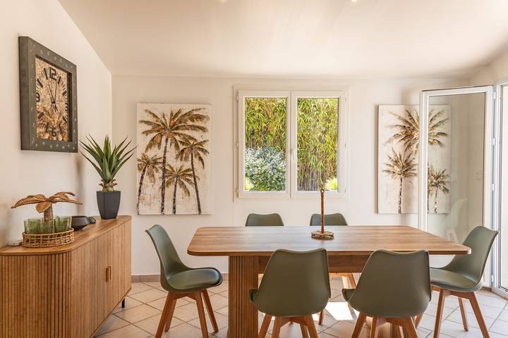 Villa pour 6 personnes, avec piscine ainsi que jardin et terrasse en Corse - 3