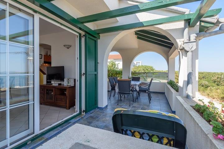 Ferienhaus in Veli Rat mit Meerblick, Terrasse, Klimaanlage und Wlan (3559-1) in Sali, Dugi Otok