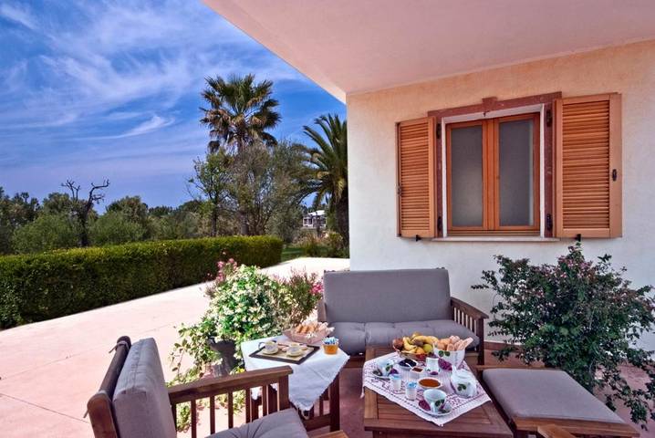 Agriturismo per 4 persone, con Balcone e Terrazza nonché Giardino e Panorama a Olmedo