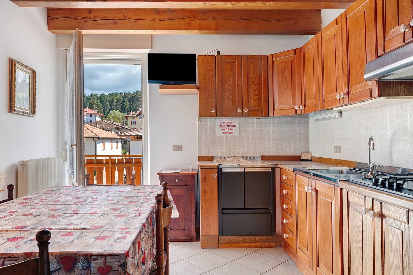 Appartamento intero, Appartamento 'Vento Alpino Piccolo' con Balcone e Wi-Fi in Coredo, Predaia