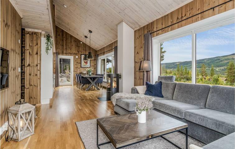 Ferienhaus für 9 Personen mit Ausblick in Gol