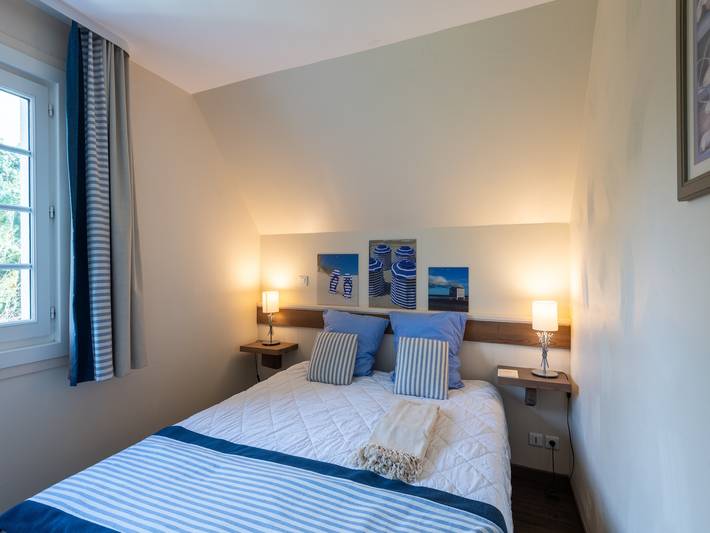 Location de vacances pour 6 personnes, avec sauna et terrasse ainsi que balcon/terrasse et piscine, animaux acceptés dans Aquaclub de Belle Dune - 3