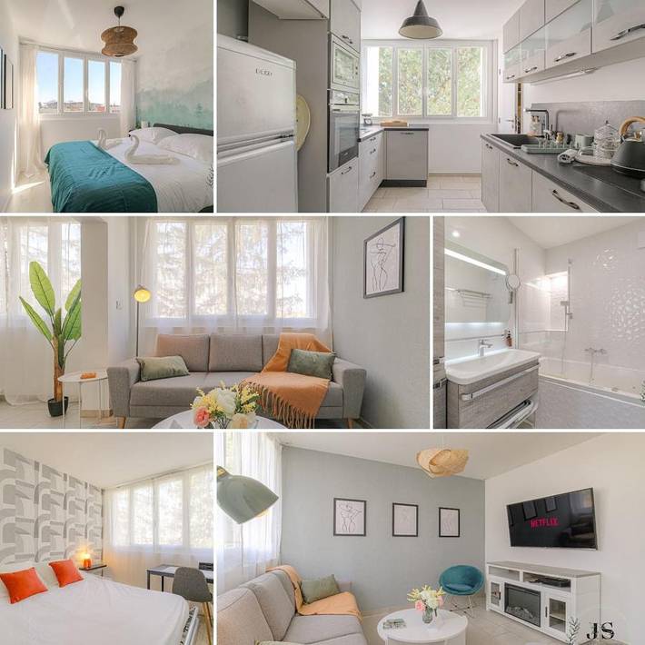 Gîte pour 6 personnes à Décines-Charpieu - 2