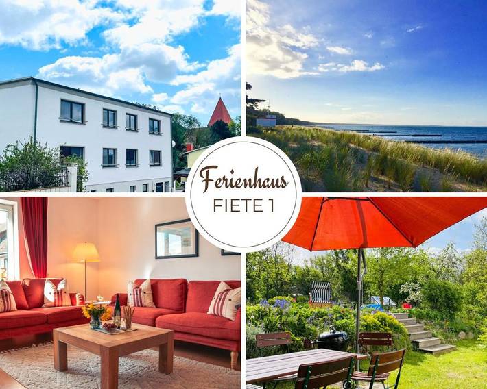 Ferienhaus für 8 Personen, mit Garten und Ausblick