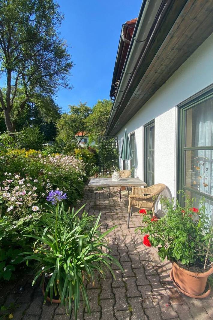 Ferienwohnung für 3 Personen, mit Terrasse und Ausblick