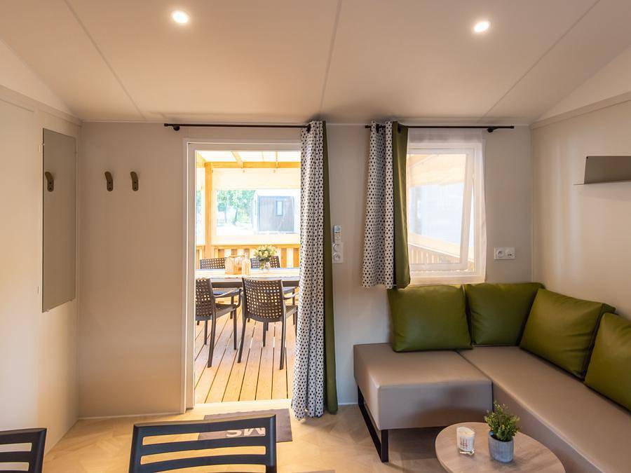 Camping Club Médoc Plage 4* - Ms Vacances - Mobilheim 4 personen - Olbia Confort Klimatisiert - Fußgänger. in Vendays-Montalivet, Lesparre-Médoc und Umgebung