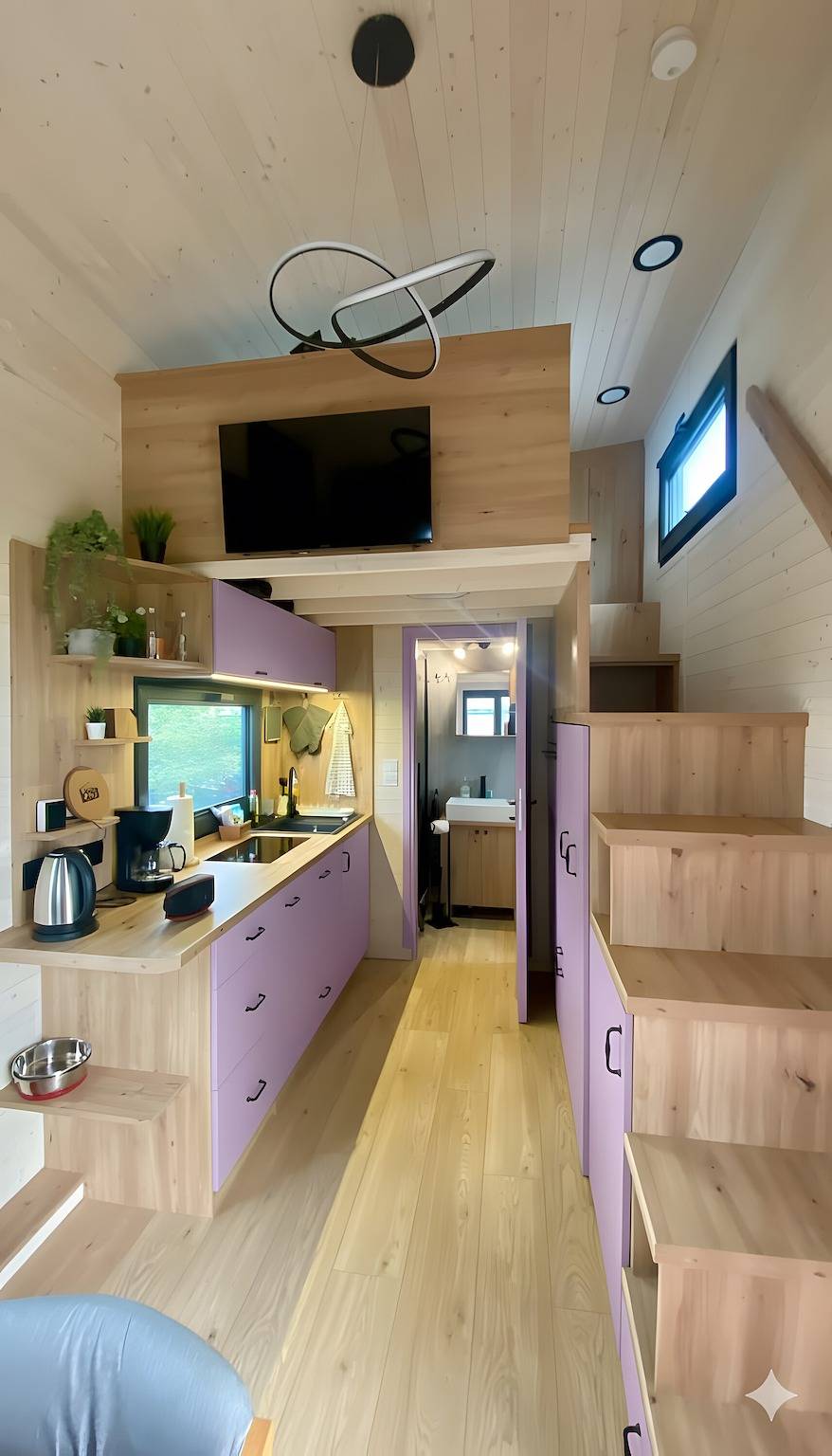 Appartement de vacances entier, Tiny House « Ingo John Vanessa » avec vue sur mer, Wi-Fi et climatisation in Hagen im Bremischen, Südliches Cuxland