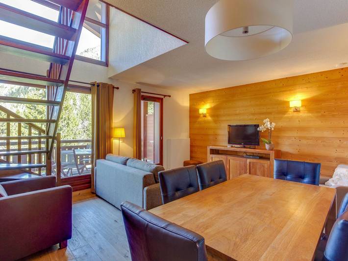Chalet pour 6 personnes, avec Balcon et Piscine à Vallorcine