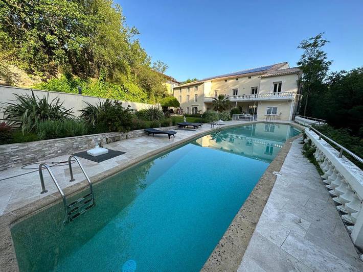 Gîte pour 2 personnes, avec piscine ainsi que jardin et vue à Soubès - 2