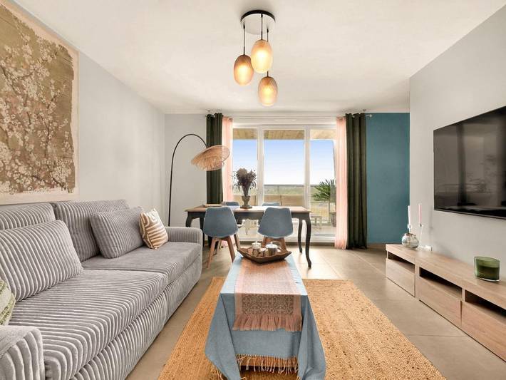 Appartement de vacances pour 4 personnes, avec vue et balcon