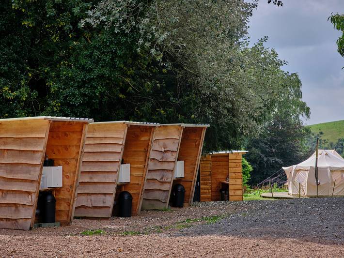 Glamping for 2 people, with pets in Exmoor