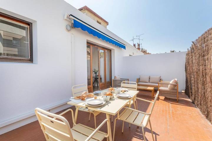 Gîte pour 2 personnes, avec terrasse dans Vauban
