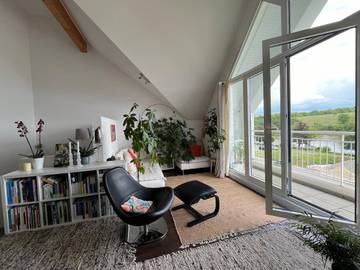 Gîte pour 5 personnes, avec vue et balcon à Remich