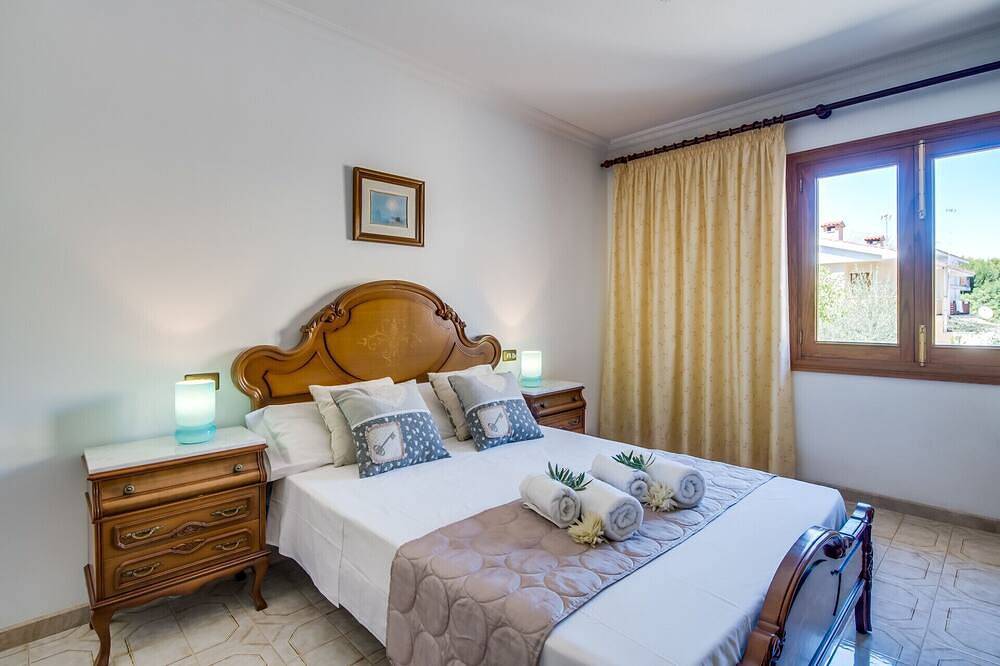 Haus Villa Vallespir in Alcudia mit Garten in Playa de Alcúdia, Alcúdia