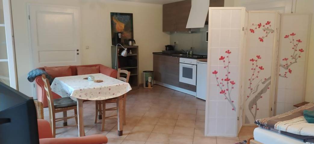 Apartamento entero, Apartamento de vacaciones para 3 personas con terraza in Mesekenhagen, Vorpommern Greifswald