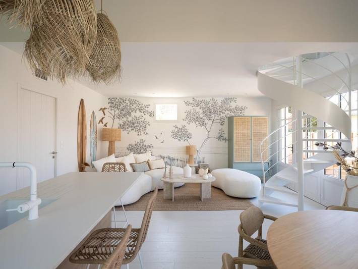 Villa pour 18 personnes, avec Terrasse ainsi que Jardin et Piscine à Andernos-les-Bains
