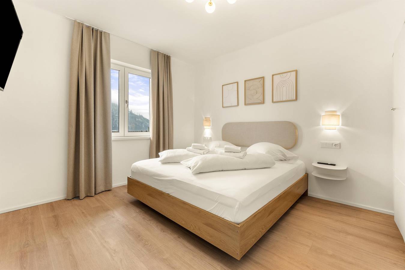 Ganze Ferienwohnung, Seeblick Apartment für 2-3 Personen mit Terrasse in Treffen am Ossiacher See, Gerlitzen