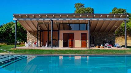 Gîte pour 2 personnes, avec jardin et terrasse ainsi que piscine et vue, animaux acceptés à Mazzarino