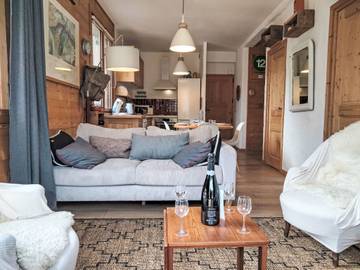 Chalet pour 6 personnes, avec balcon à Saint-Gervais-les-Bains