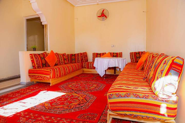 Appartement de vacances pour 5 personnes, avec terrasse ainsi que jardin et vue, animaux acceptés