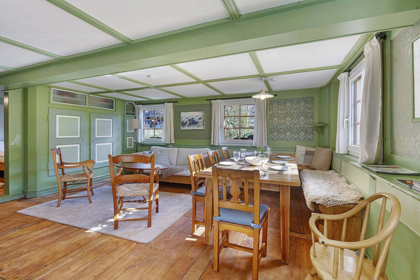 Ganze Wohnung, Apartment Bachrainhof 2 mit Bergblick, privatem Garten und Wlan in St. Blasien, Südschwarzwald