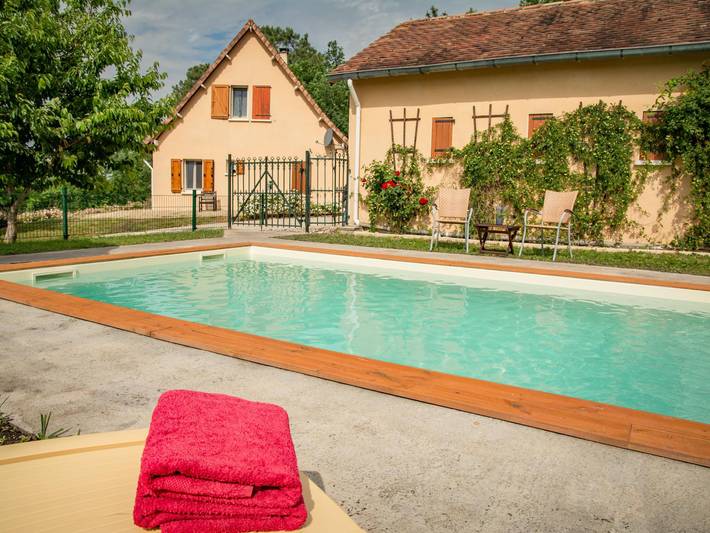 Location de vacances pour 6 personnes, avec Jardin et Piscine à Monbazillac