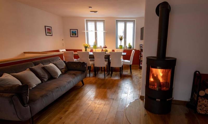 Ferienhaus für 10 Personen, mit Terrasse und Garten sowie Ausblick in Eisenach